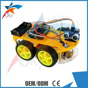China High Performance Arduino Car Robot Electric Car Chassis , Intelligent Diy Model Car Toy wholesale