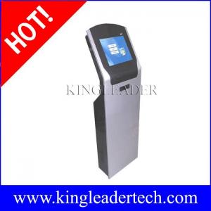 China Curved and slim touchscreen LCD kiosk with thermal printer custom kiosk design TSK8002 wholesale