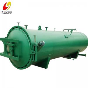 China TAIGUO Continual Operation Industrial Stainless Steel Wood Autoclave Price wholesale
