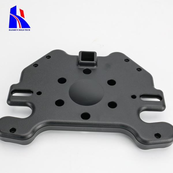 Quality PC LEXAN920 Injection Molded Plastic Parts Hot Runner Black Glossy for sale