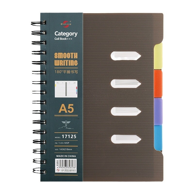 Vintage Style Feature A5 Custom Notebook Essential for Logo Printing