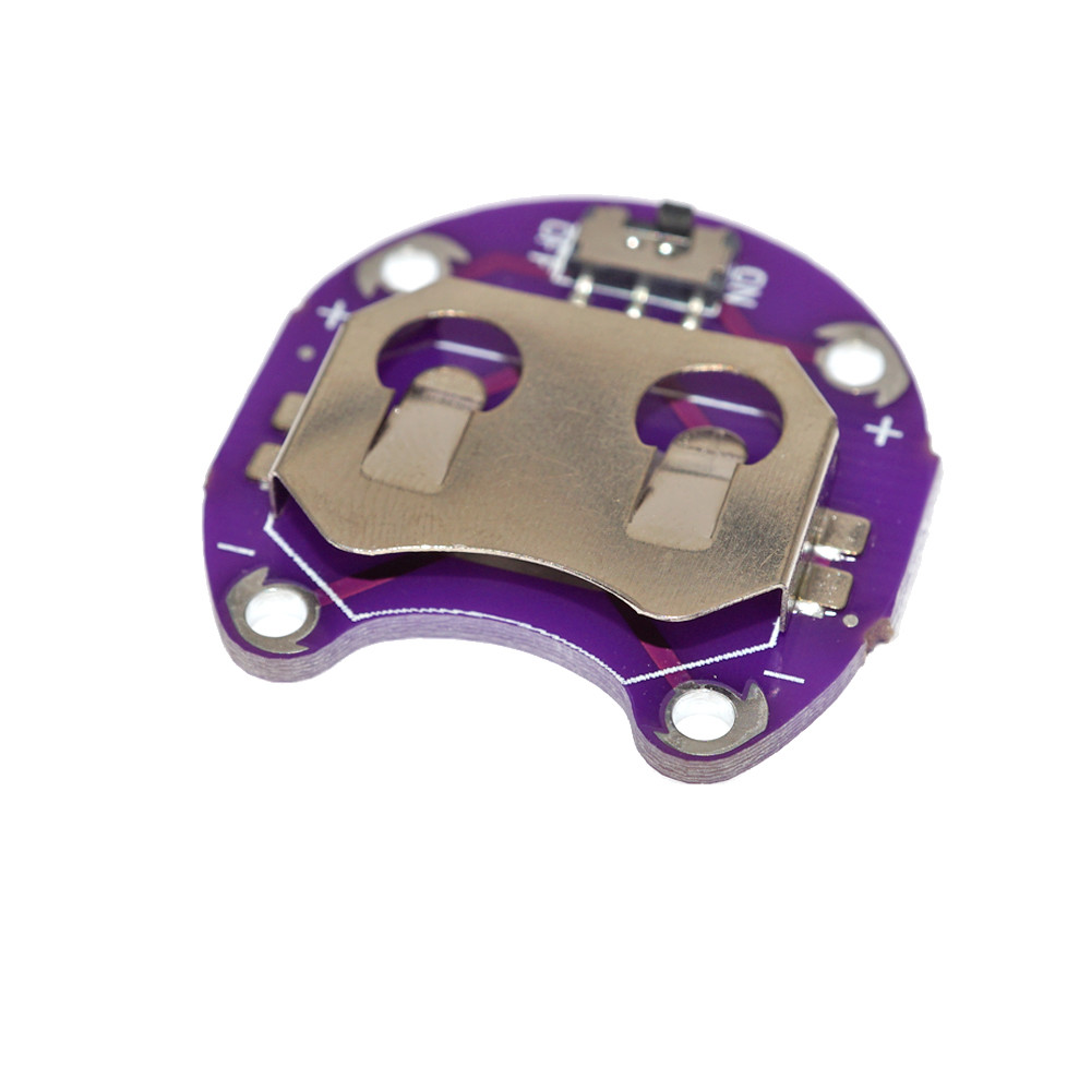 Coin Cell Battery Holder CR2032 Battery Holder with A Small Slide Switch