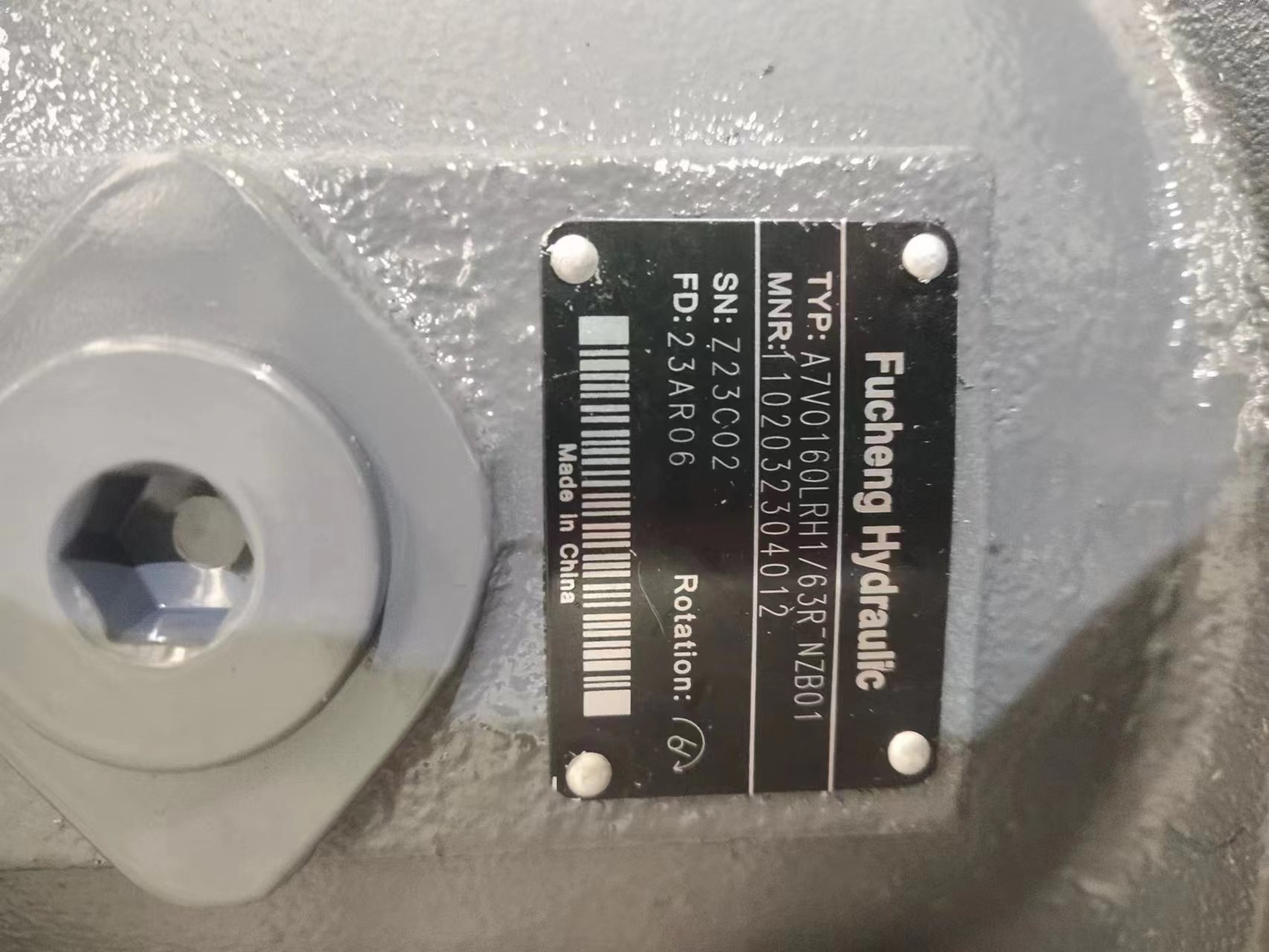 Rexroth A7VO107DRS63L-NZB01 Standard International Standard Axial Piston Variable Pump