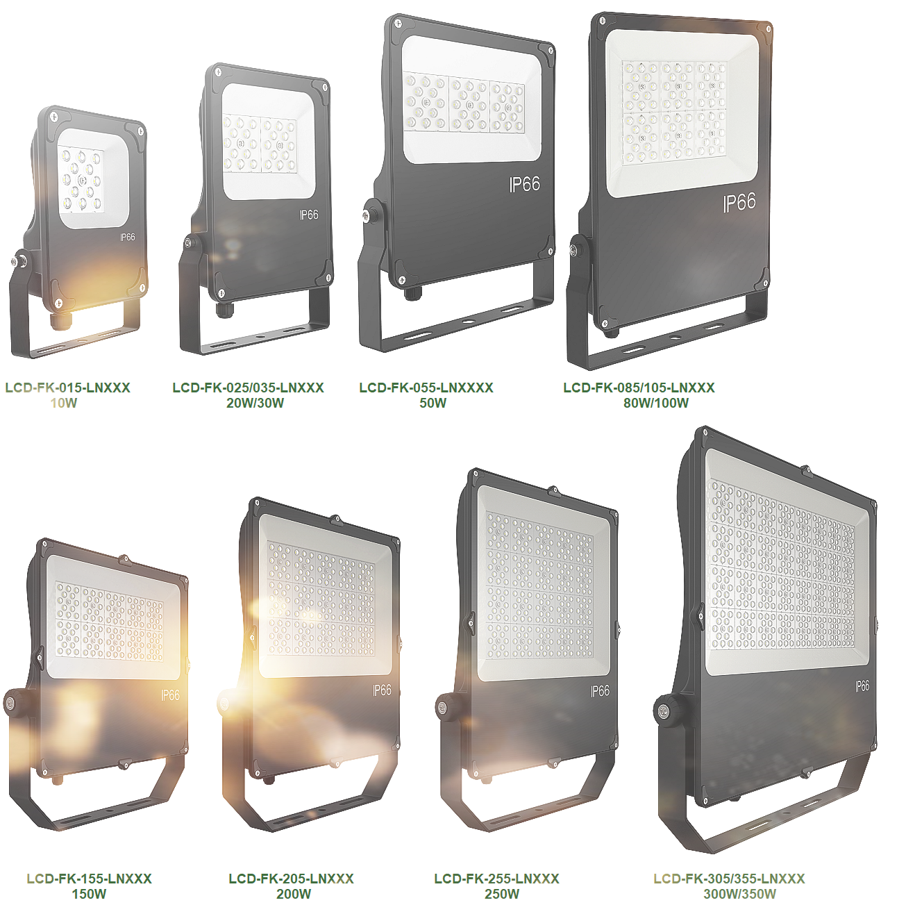 120 Degree 20W Waterproof IP66 Outdoor LED Flood Lights