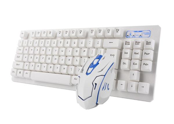 Quality 104 Key Ergonomic Wireless Keyboard And Mouse Combo With Nano USB Receiver  for sale