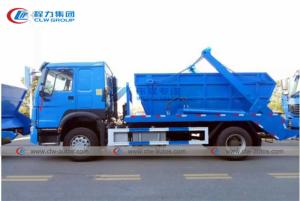 China RHD Howo 8M3 10M3 Skip Loader Container Garbage Truck on sale