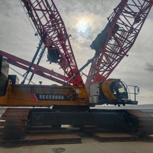 400T Crawler Crane For Rent With Good Load Capacity And Stability ACC4000A 1.5km/h