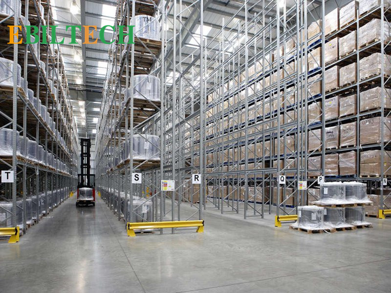 2000 - 3500mm Warehouse Vna Racking System , Very Narrow Aisle Racking Corrosion Protection