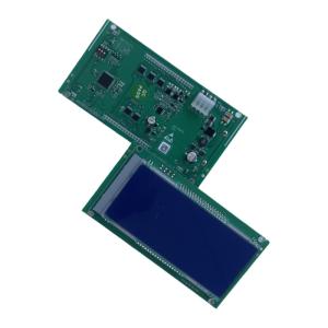China Blue Background White LED Light Elevator LCD Display For Elevator COP LOP on sale