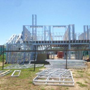 China Flat Roof Modern Light Steel Framing For Building Construction wholesale