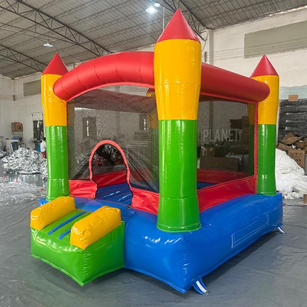 Quality Colorful Moonwalk Mini Inflatable Jumping Castle Inflatable Bouncer Slide Combo for Kids Amusement Park for sale