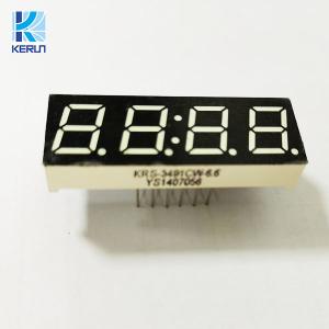 China 0.39 Inch 7 Segment Clock LED Display 4 Digit For Digital Indicator wholesale