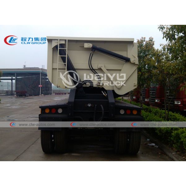 3 Axle 24CBM 40T U Shape Side Lifting Tipper Semi Trailer