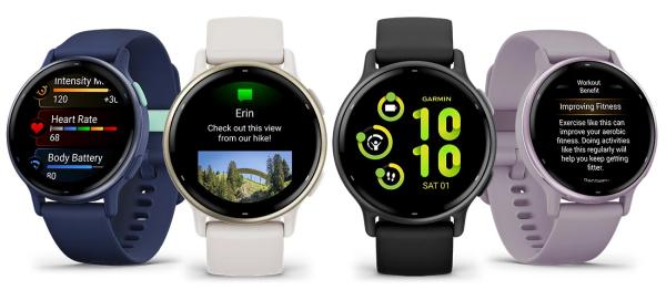 Quality Garmin íVivoactive 5 Womens Mens Smartwatch Silicone for sale