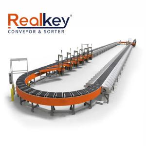 China Professional Loop Cross Belt Sorter Designed To Enhance Sorting Accuracy And Operational Efficiency In Warehousing wholesale