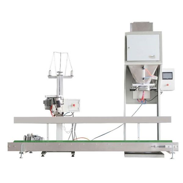 Dustproof Rice Pellet Packing Machine Counting 50kg Bagging Machine