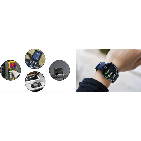 1.3 Inch Round TFT LCD Display Supplier 240x240 Pixels 12 Pins SPI Interface