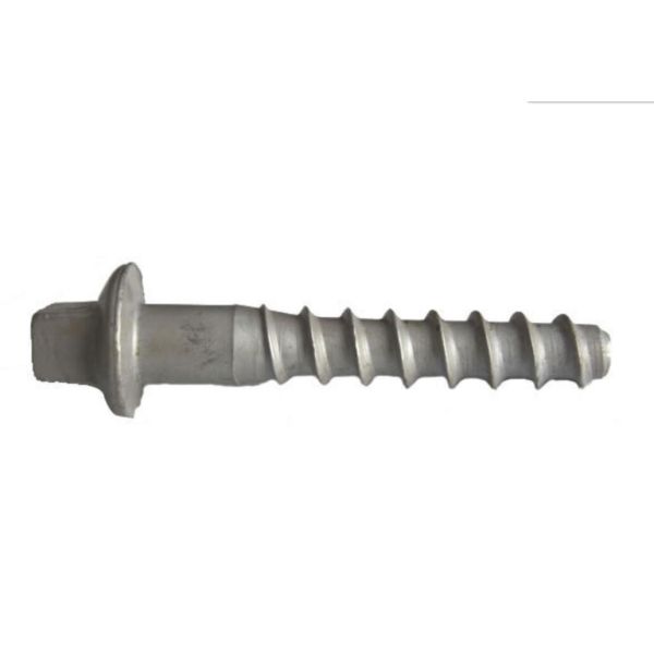 Galvanized Spike Tirefond Sleeper Concrete Screws For Railway