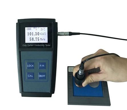 Quality Eddy Current Handheld Electrical Conductivity Meter For Water Metals Aluminum for sale