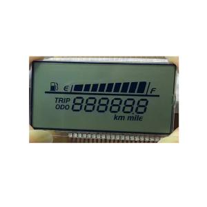 China Segment Monochrome Lcd Display , 4.0V Customized Size Lcd Screen Module on sale
