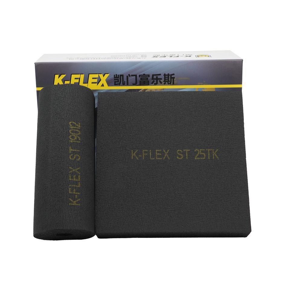 Fire Resistant Closed Cell Elastomeric Foam Sheet For Low Temperature Pipe Wrapping