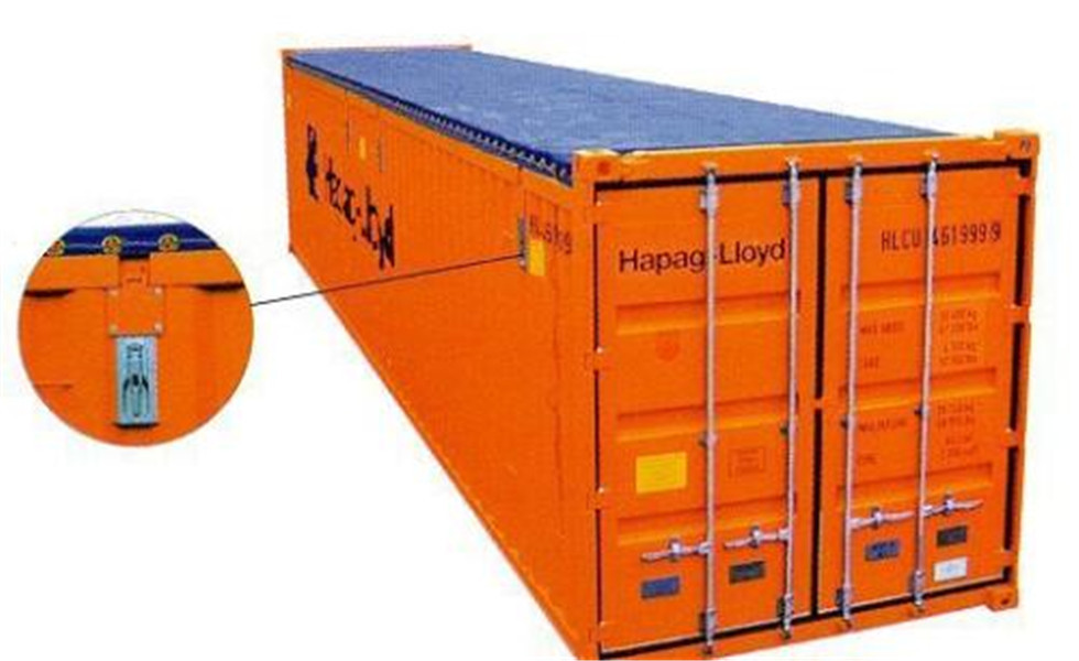 Second Hand Open Top Shipping Container 40OT Open Top Sea Container