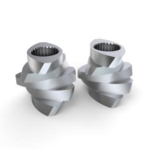 China Low Torque Twin Screw Extruder WR26 TDK Screw Element For Reduced Energy Consumption wholesale