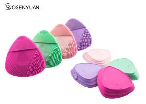China Waterproof Ultrasonic Facial Cleansing Brush , Silicone Sonic Facial Cleanser wholesale