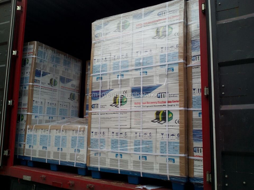 A/C Freon Refrigerant Split Charging Filling Machine R134a R404a Gas Recovery Recharge Machine