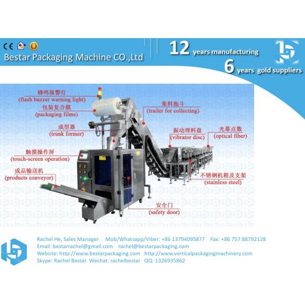 Bestar automatic counting packaging machine with 10 counting plates
