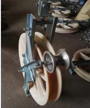 Large Diameter Construction Galvanized Conductor Stringing Blocks