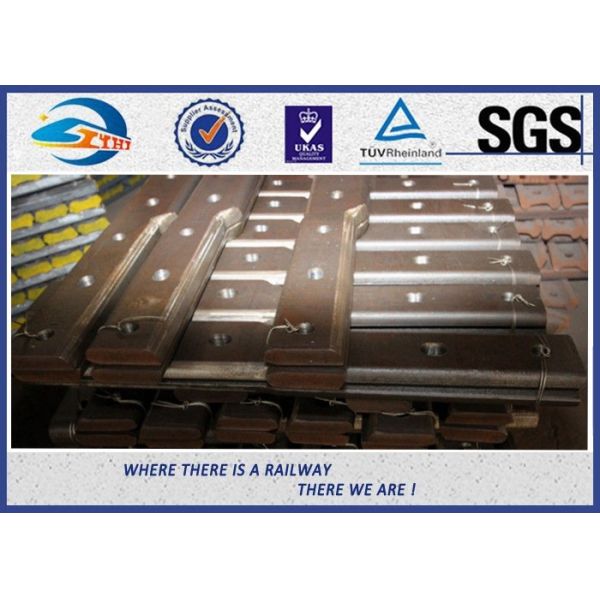 SGS 6 Hole Railway Fish Plate For Connecting Rails with Hot rolled steel