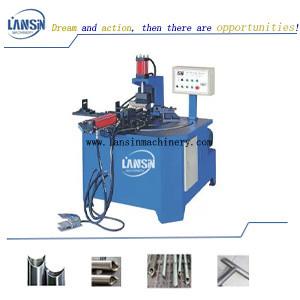 China Hydraulic Metal Pipe Notching Machine 22 Times / Min Metal Pipe Notcher wholesale