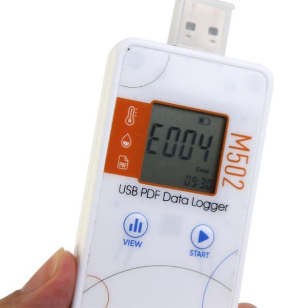 Quality High Accuracy Mingle Thermometer USB Temperature Humidity Data Logger Recorder for sale