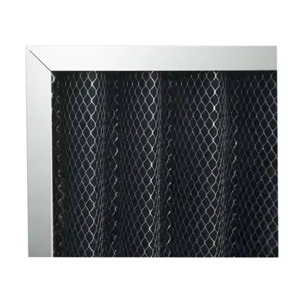 MERV 8/10/12 Metal Frame Pleated Panel Air Filters With Activated Carbon