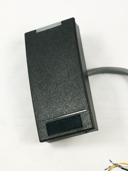 RFID Gate Access Control System IP65 , Black RFID Card Reader With Wiegand