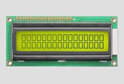 16 * 2 Character LCD Display Module LCX1602A Monochrome LCD Module Parallel Port