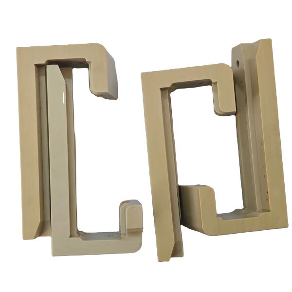 OEM / ODM Steel Fabrication Service Micro Precision CNC Machining Plastic Peek Parts