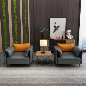 China Leisure Leather Waiting Sofa For Office School Multifunctional ODM wholesale