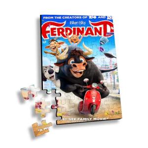Flip 3D Lenticular Printing Service Children Educational Toy 3D Jigsaw Puzzle