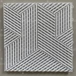 Factory Rigid Colorful Interlocking PP cubic garage floor tiles plastic Garage