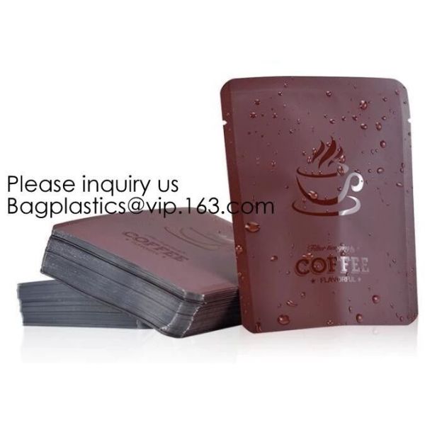 Bagease pack Recloseable Transparent Front Holographic Stand Up Pouch / Plastic Cosmetic Bag / Nail Polish Packaging