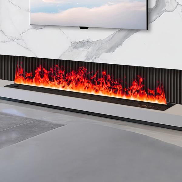 Quality Remote Control Electric Fireplace Insert 3d Atomization Led Water Vapor Fireplace for sale