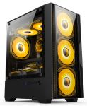 Compatible With M-ATX/ITX Motherboards Dual-mode Installation 5-fan Layout