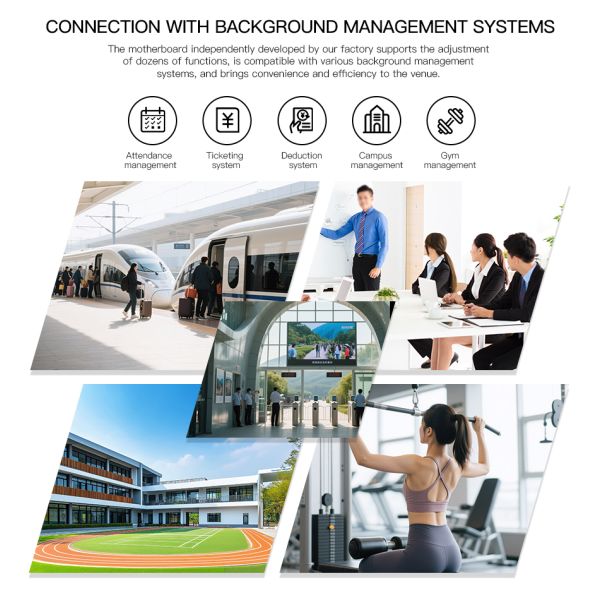 Full-Automatic Pedestrian Channel Fast Swing Gate with Face Recognition Support (OEM/ODM Available)