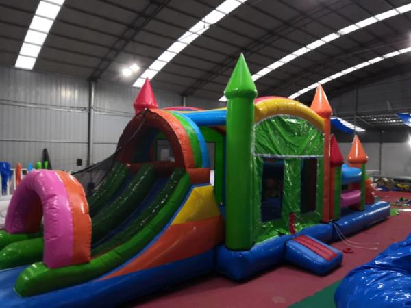 Quality Fire Retardant Inflatable Obstacle Course  Jumper Long Service Life for sale