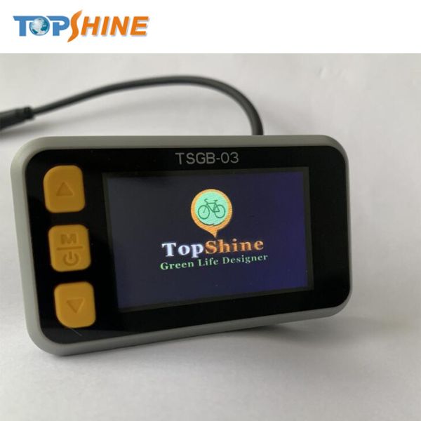 Universal Electric Bike Speedometer GPS tracking With Customizable Boot Logo