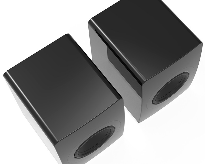 Powered Bookshelf Bluetooth TWS Speakers Wireless Wooden Cabinet HiFi Stereo Loudspeaker