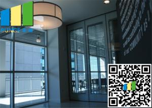 China Malaysis Single Glass Wall Partition With Doors Aluminum Track on sale