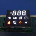 Enhanced Background Multicolor Custom LED Display For Refrigerator 0.4 Inch